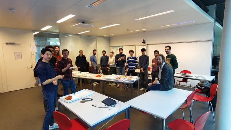 Participants at the EPFL Lightning Talks